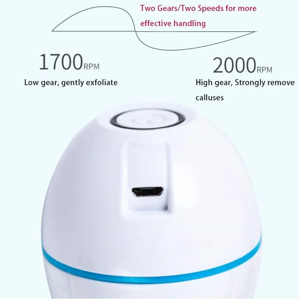 Pulidor Eléctrico para Cuidado Eficaz de los Pies