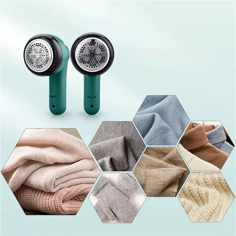 Eliminador eléctrico de pelusas – eficaz y eficiente – larga duración de la batería o acumulador – ideal para refrescar ropa y tejidos