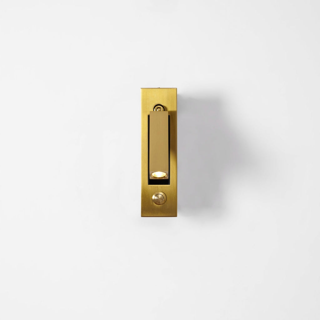 Lámpara de Lectura LED Plegable para Pared para Cama y Estudio – Ajustable, Ahorra Espacio y Luz Direccionada