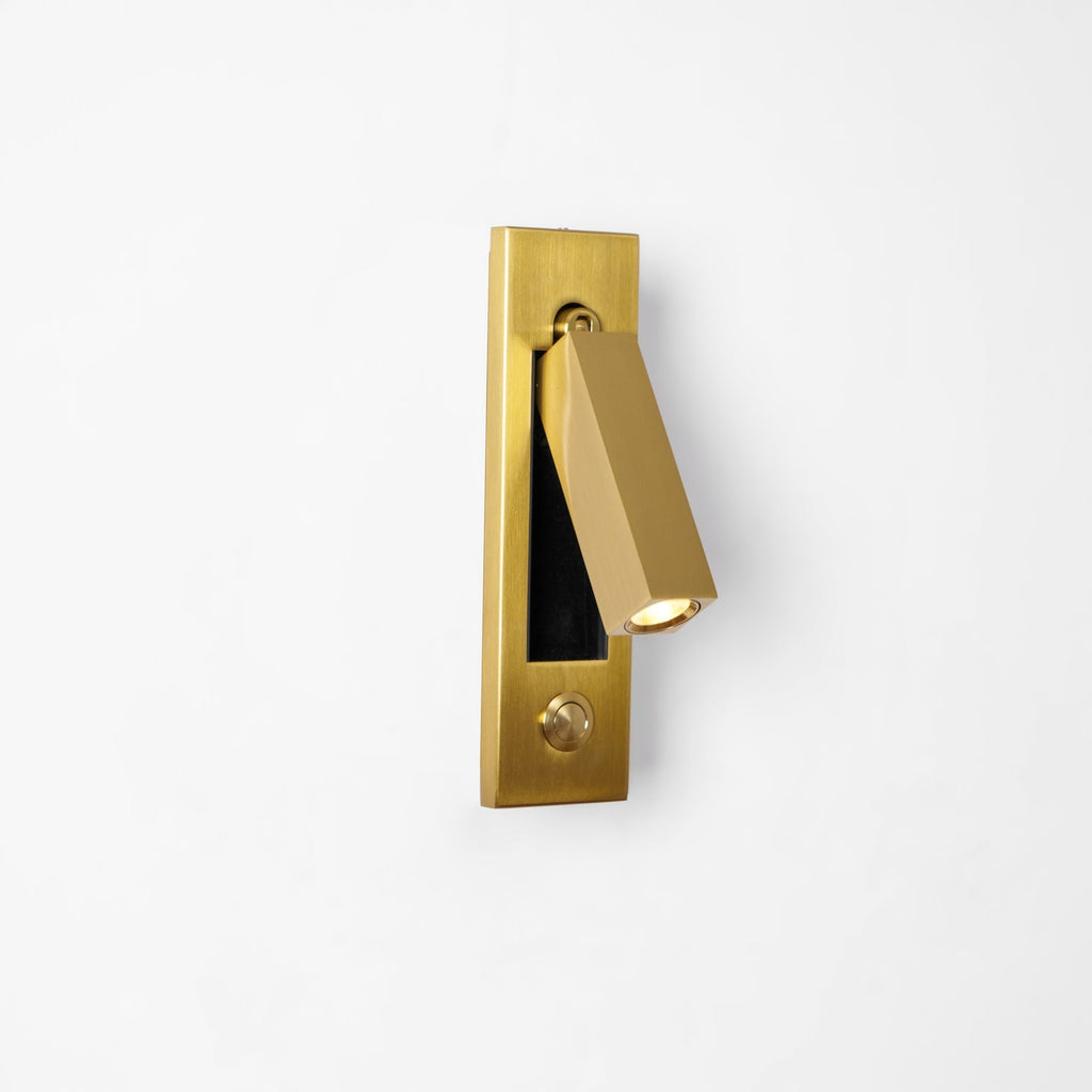 Lámpara de Lectura LED Plegable para Pared para Cama y Estudio – Ajustable, Ahorra Espacio y Luz Direccionada