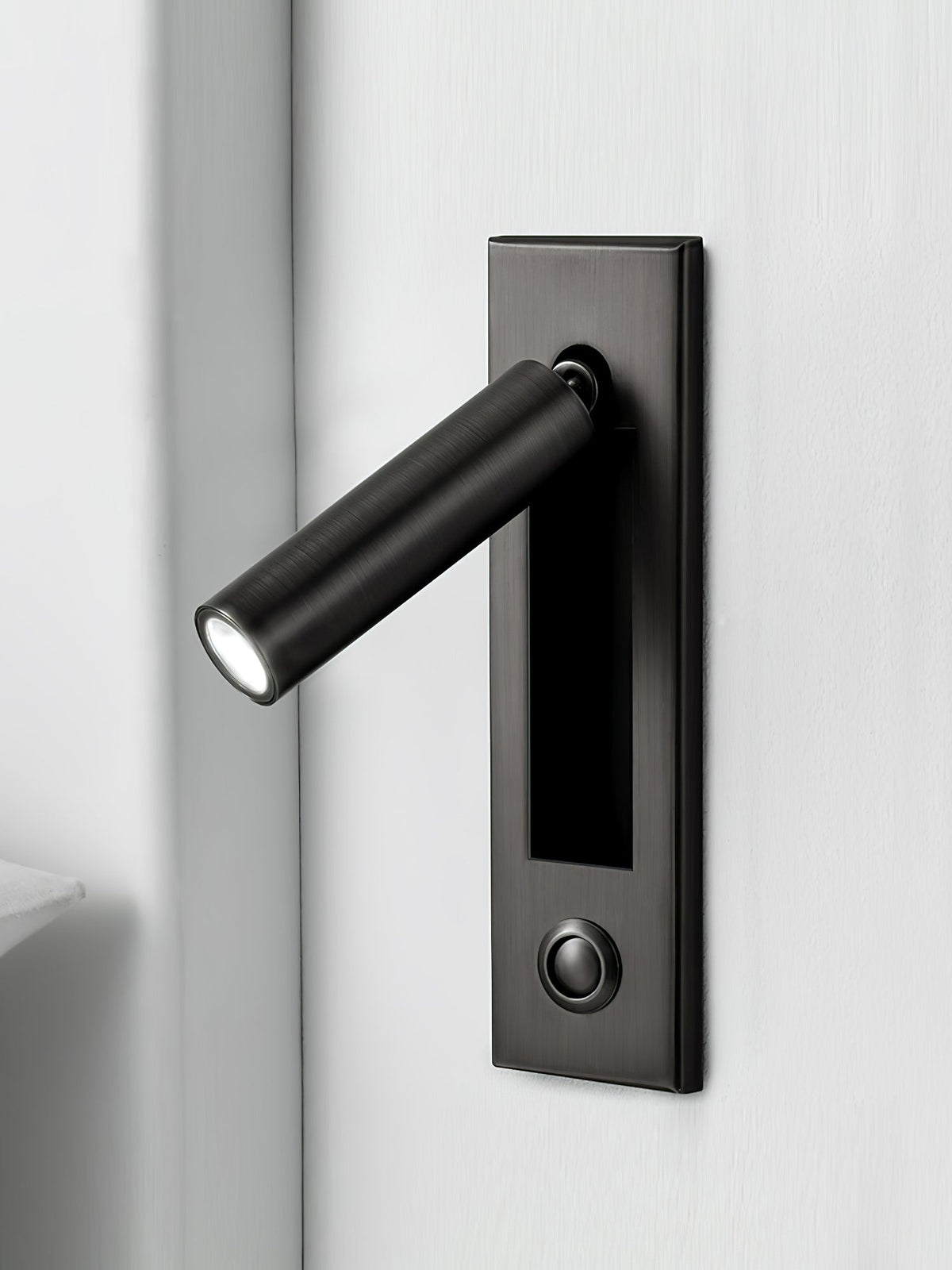 Lámpara de Lectura LED Plegable para Pared para Cama y Estudio – Ajustable, Ahorra Espacio y Luz Direccionada