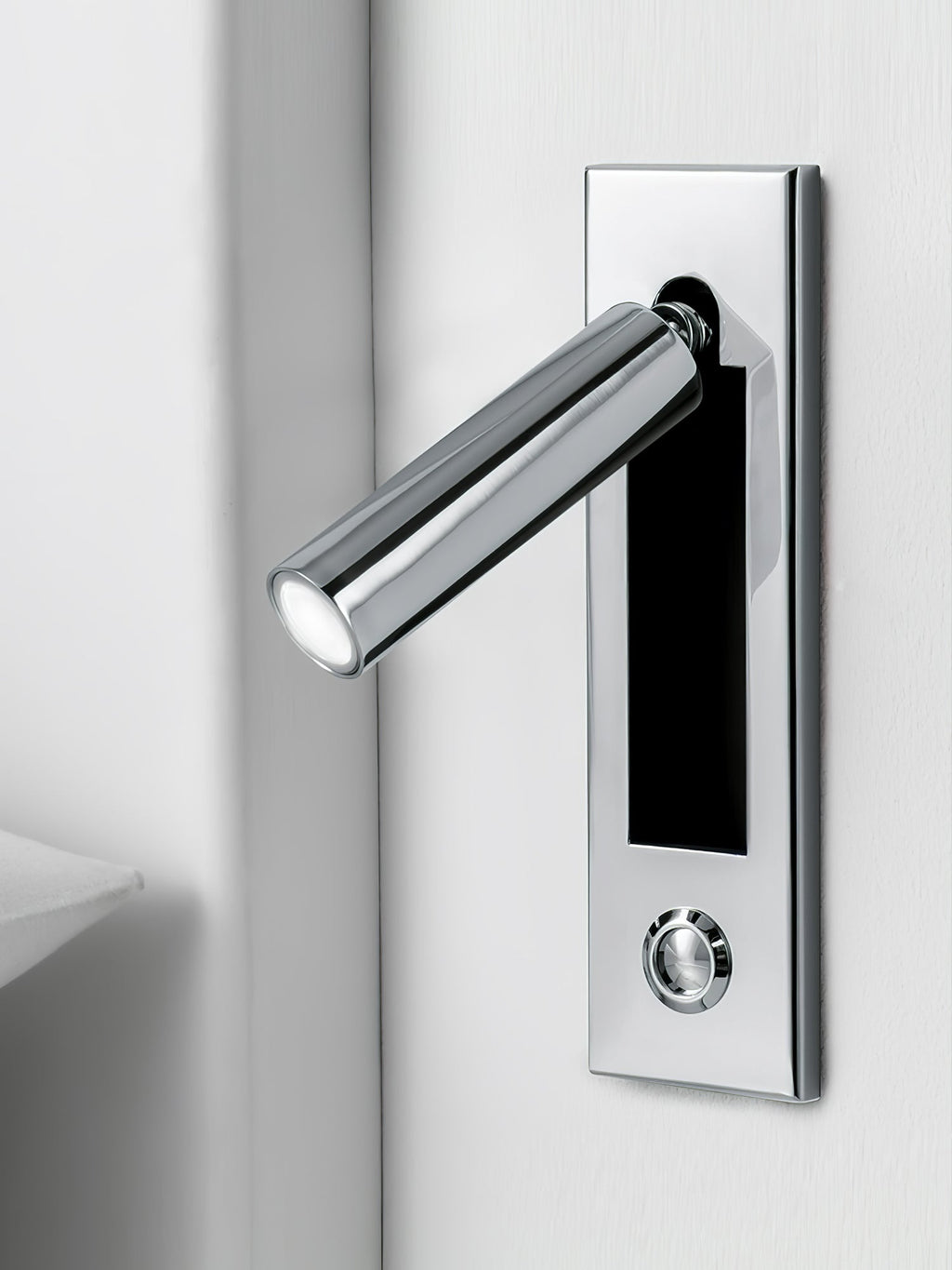 Lámpara de Lectura LED Plegable para Pared para Cama y Estudio – Ajustable, Ahorra Espacio y Luz Direccionada