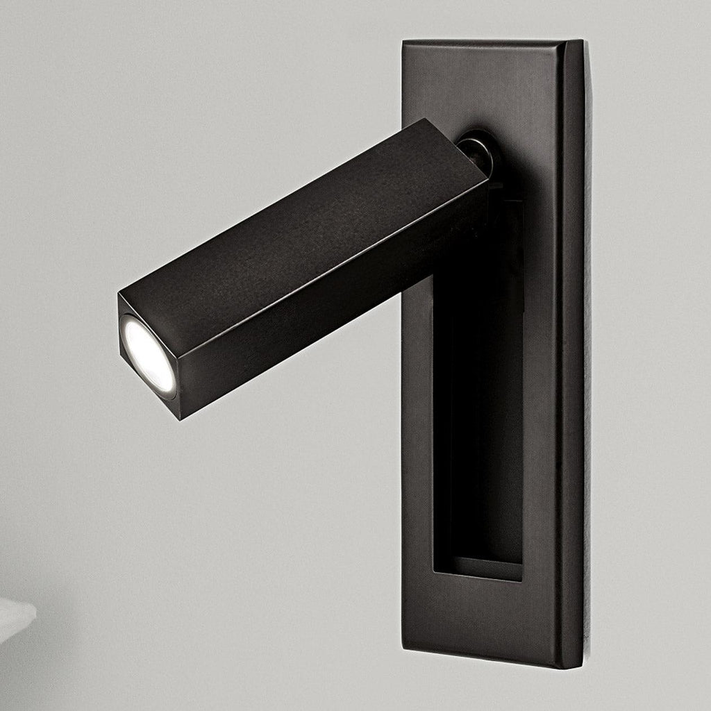 Lámpara de Lectura LED Plegable para Pared para Cama y Estudio – Ajustable, Ahorra Espacio y Luz Direccionada