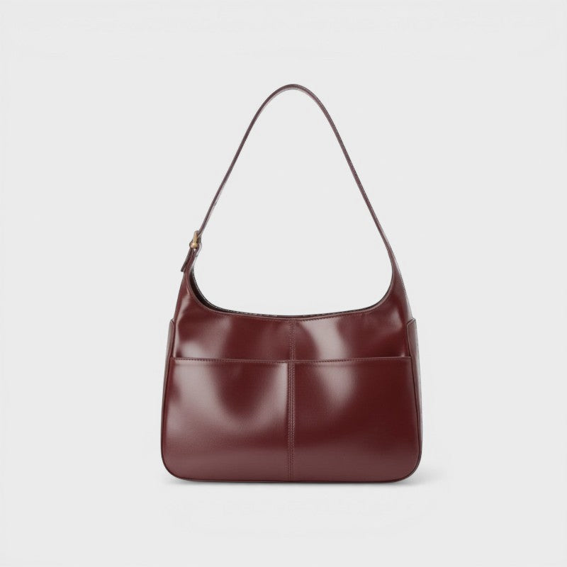 Bolso de Hombro Estructurado para Mujeres con Correa Ajustable
