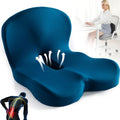 ErgoKomfort Almohadilla – Cojín de asiento de espuma viscoelástica ergonómica
