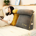 Pillow Ergonomico de Soporte para la Espalda en Forma de Triángulo – Cojín Cómodo para Leer y Descansar