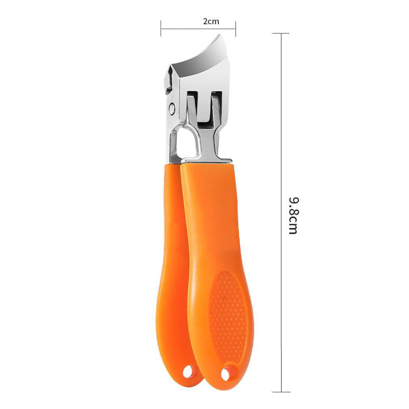 Cortauñas Ergonómico con Mango Antideslizante – Ideal para Uñas Gruesas y Encarnadas