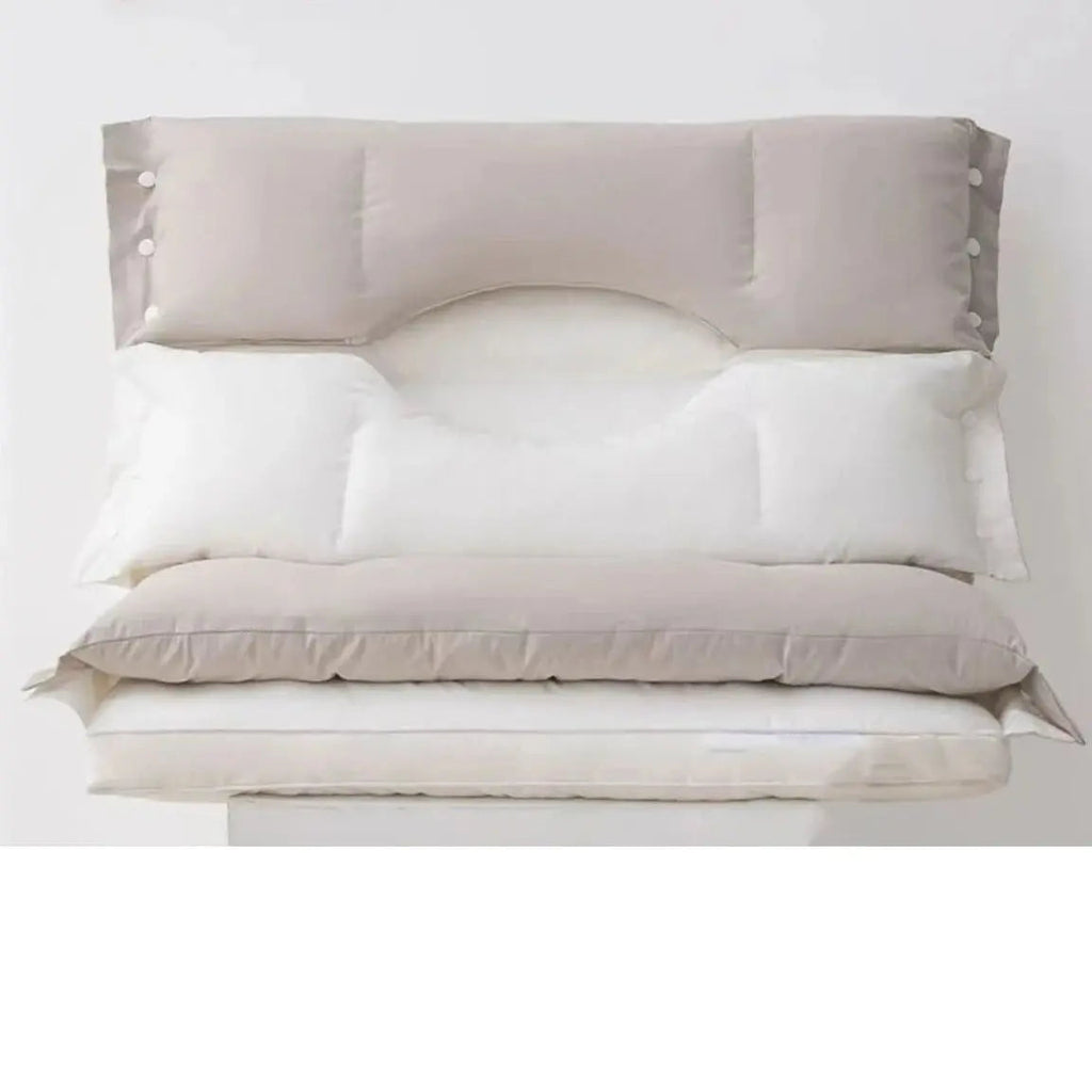 Almohada de Cuello Ergonómica de Doble Capa