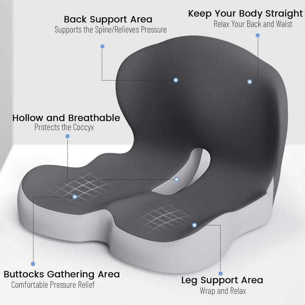 ERGOCOMFORT PAD – Almohada de Espuma con Memoria Premium para Postura y Comodidad