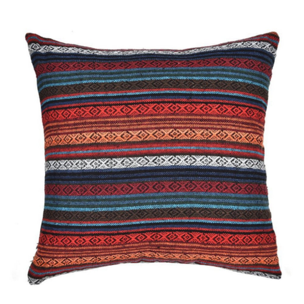 Funda de Cojín Geométrica Étnica Bohemia