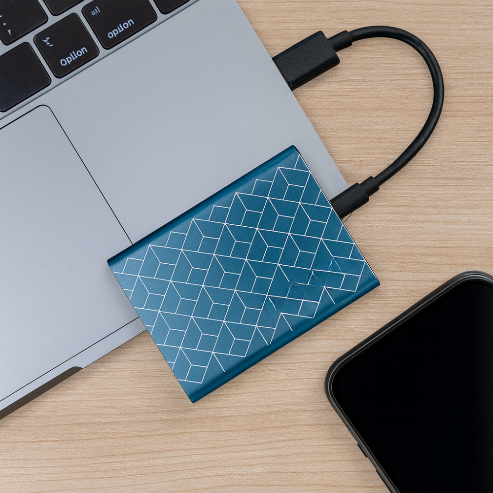 Unidad de Estado Sólido Externa SSD Portátil de Almacenamiento de Datos de Alta Velocidad