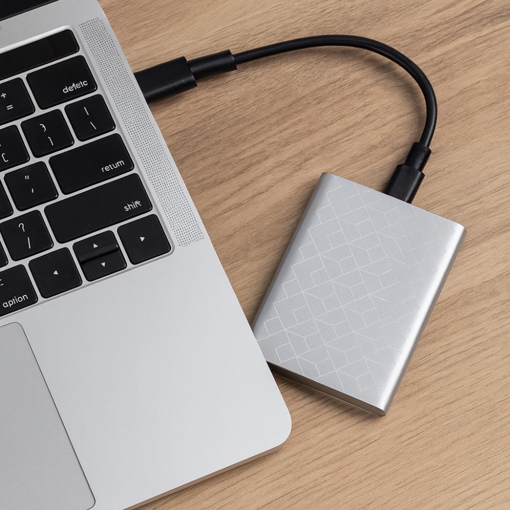 Unidad de Estado Sólido Externa SSD Portátil de Almacenamiento de Datos de Alta Velocidad