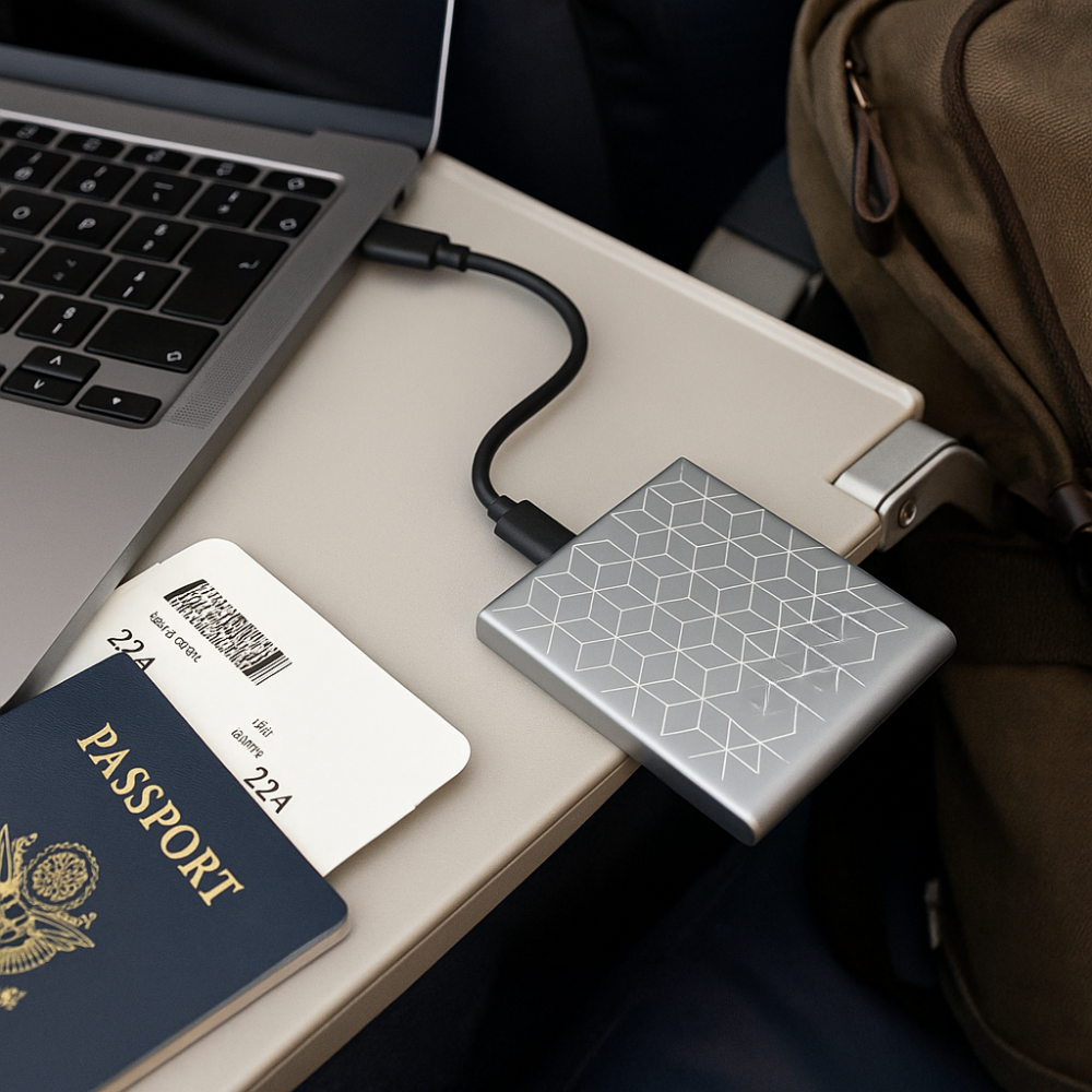 Unidad de Estado Sólido Externa SSD Portátil de Almacenamiento de Datos de Alta Velocidad
