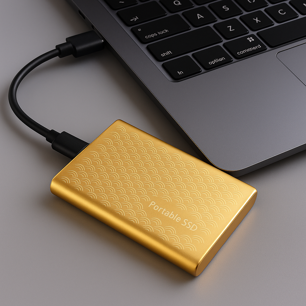 Unidad de Estado Sólido Externa SSD Portátil de Almacenamiento de Datos de Alta Velocidad