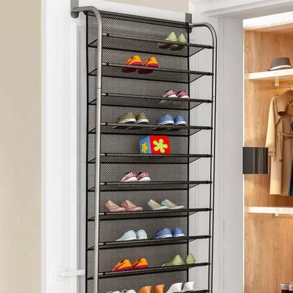BowLift | Organizador de Zapatos sobre la Puerta de 10 Niveles