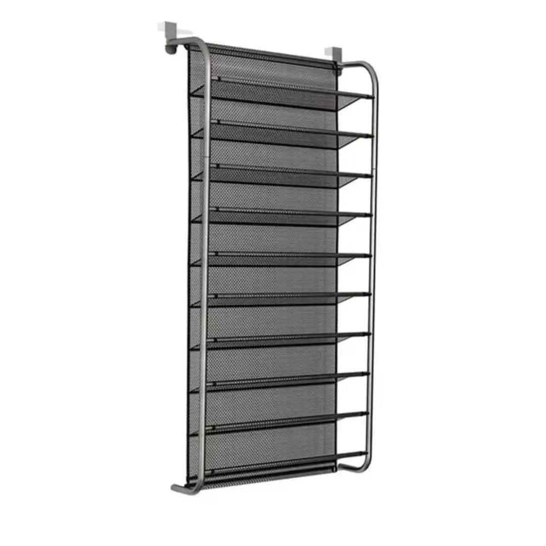 BowLift | Organizador de Zapatos sobre la Puerta de 10 Niveles