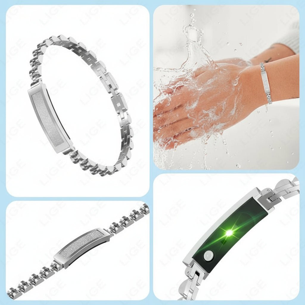 GLAMTRACK – Pulseras inteligentes elegantes para damas con modos de multi-deporte