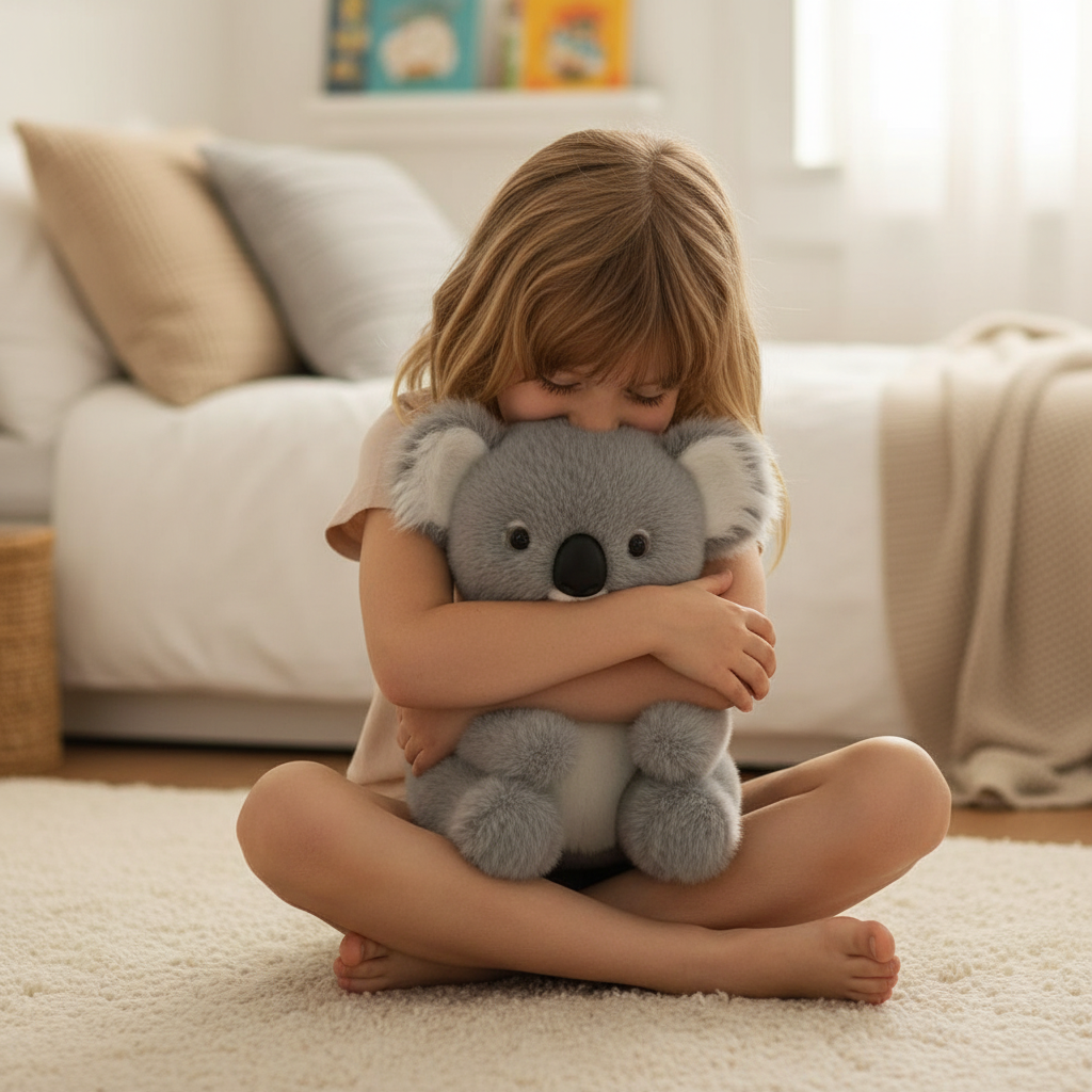 BowLift | Koala Acogedor Calmante – Peluche Realista con Peso para Estrés y Ansiedad