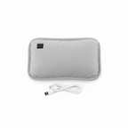 Almohadilla térmica portátil de grafeno | Recargable por USB | 3 niveles de temperatura | Calentador ergonómico para manos y abdomen | Incluye apagado automático inteligente