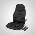 Almohadilla de masaje ergonómica | Masaje Shiatsu y de vibración para cuello, espalda y muslos | Función de calor opcional | Incluye adaptador de coche y control remoto