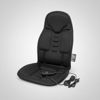 Almohadilla de masaje ergonómica | Masaje Shiatsu y de vibración para cuello, espalda y muslos | Función de calor opcional | Incluye adaptador de coche y control remoto