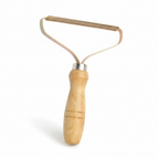 Removedor de Pelusas Manual | Cabezal de Precisión de Cobre | Mango de Madera Natural | Afeitadora Textil Sin Batería para Cachemira, Lana y Muebles Tapizados | Extractor de Pilling