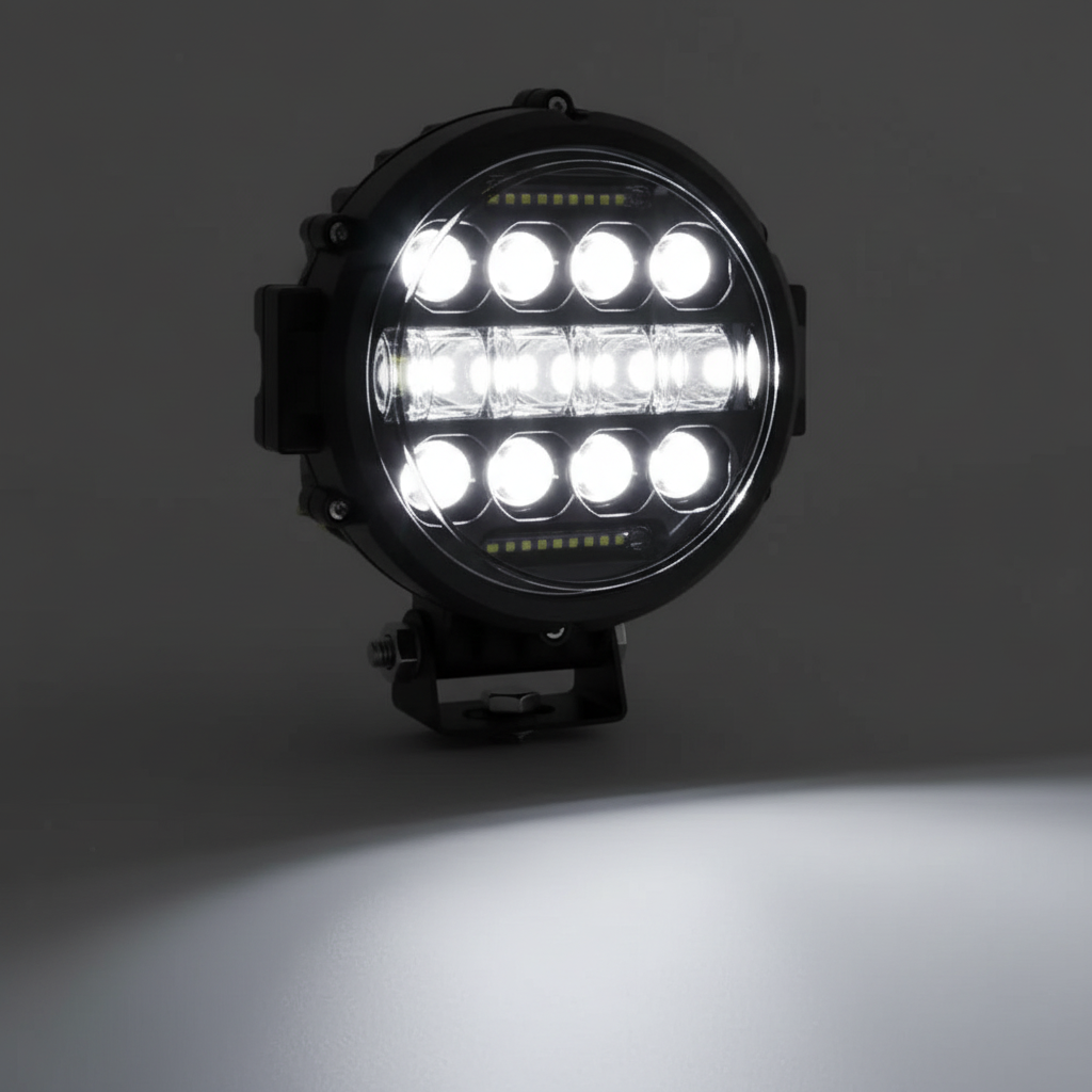 BowLift Luz de Conducción LED de 7 Pulgadas para Coche y 4x4