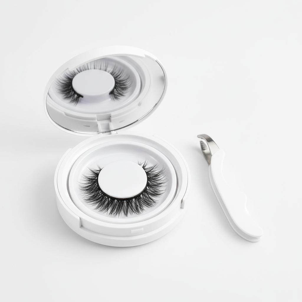 Set Profesional de Pestañas Magnéticas | Sin Pegamento y Reutilizables | Efecto Volumen 3D | Incluye Aplicador de Precisión | Resistente al Viento y al Agua | Hipoalergénico