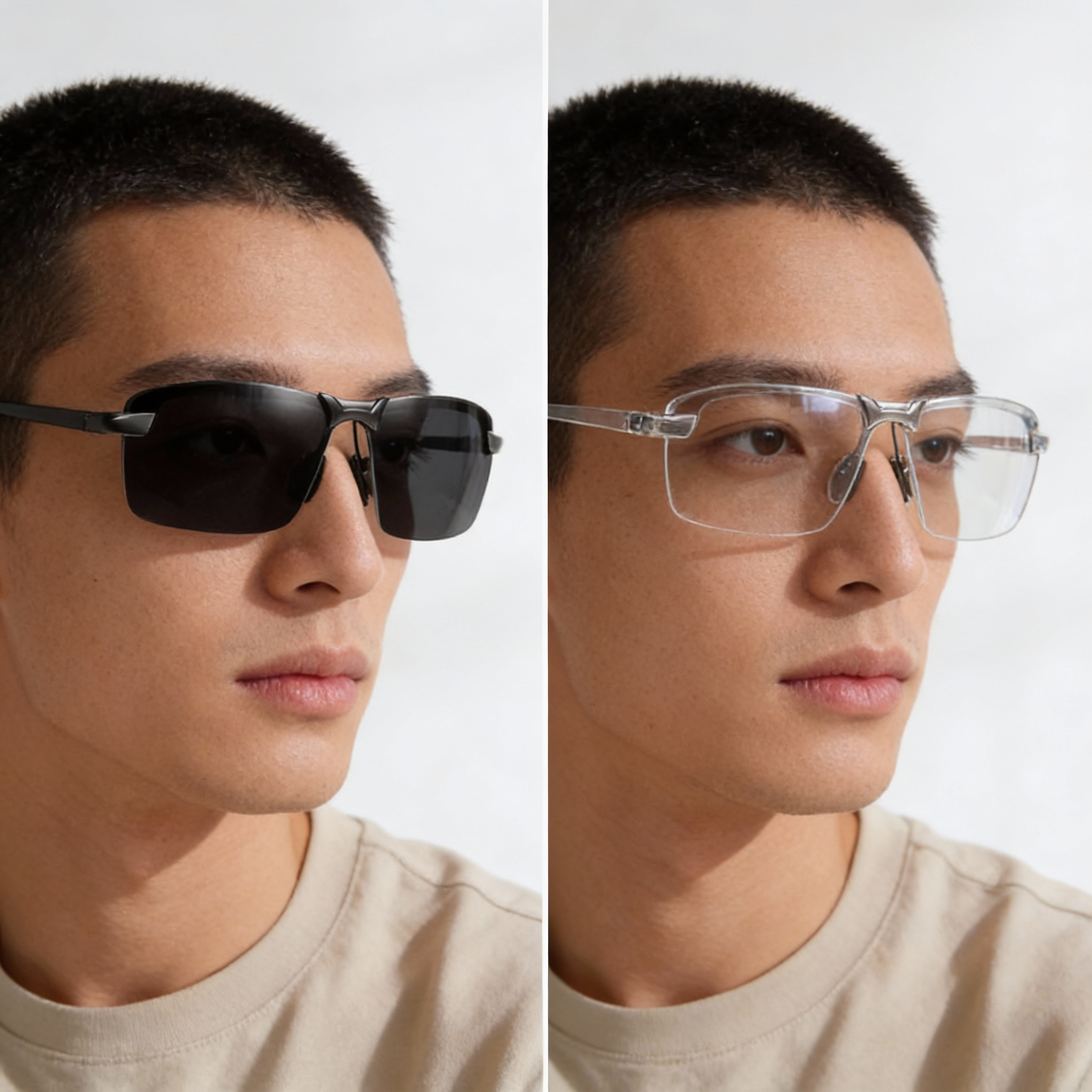 Gafas de sol fotocromáticas polarizadas | Protección UV400 | Ajuste automático de luz (día y noche) | Reducción inteligente del deslumbramiento para conductores y actividades al aire libre