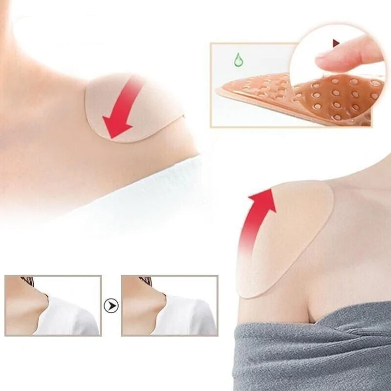 Lisslune | ALMOHADILLAS DE HOMBRO ANTI-SLIP NATURALMENTE SUAVES