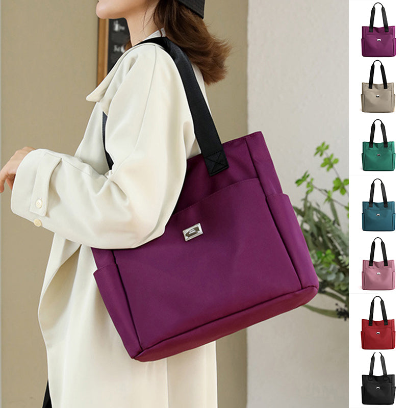 Bolsa de Hombro de Nailon Impermeable y Ligera