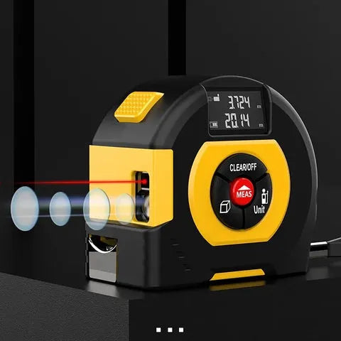 Cinta métrica láser 3 en 1 – precisión e innovación