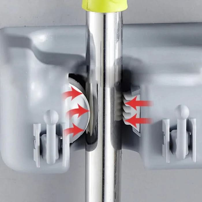 Soporte de pared versátil para herramientas del hogar