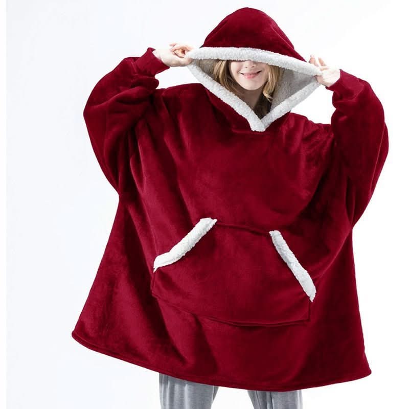 SNUGGOVA – Sweat à capuche en polaire pour un confort ultime