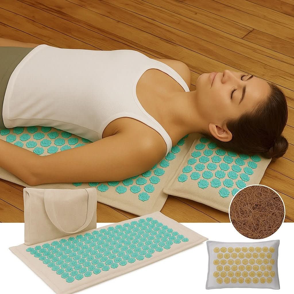PRESSUREASE – Almohadilla de acupresión para alivio natural del dolor y relajación