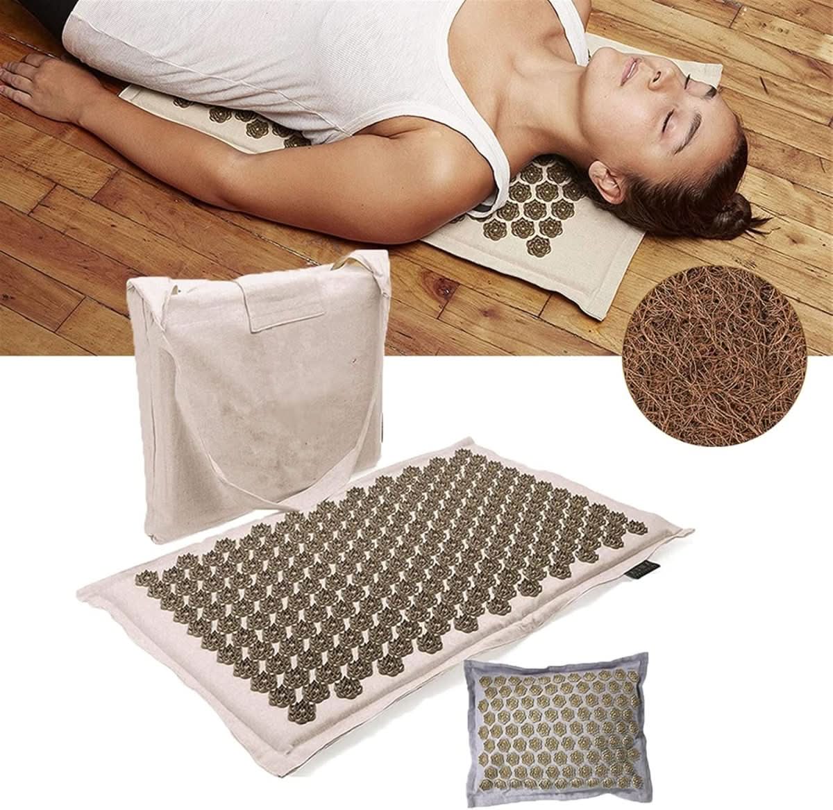 PRESSUREASE – Almohadilla de acupresión para alivio natural del dolor y relajación