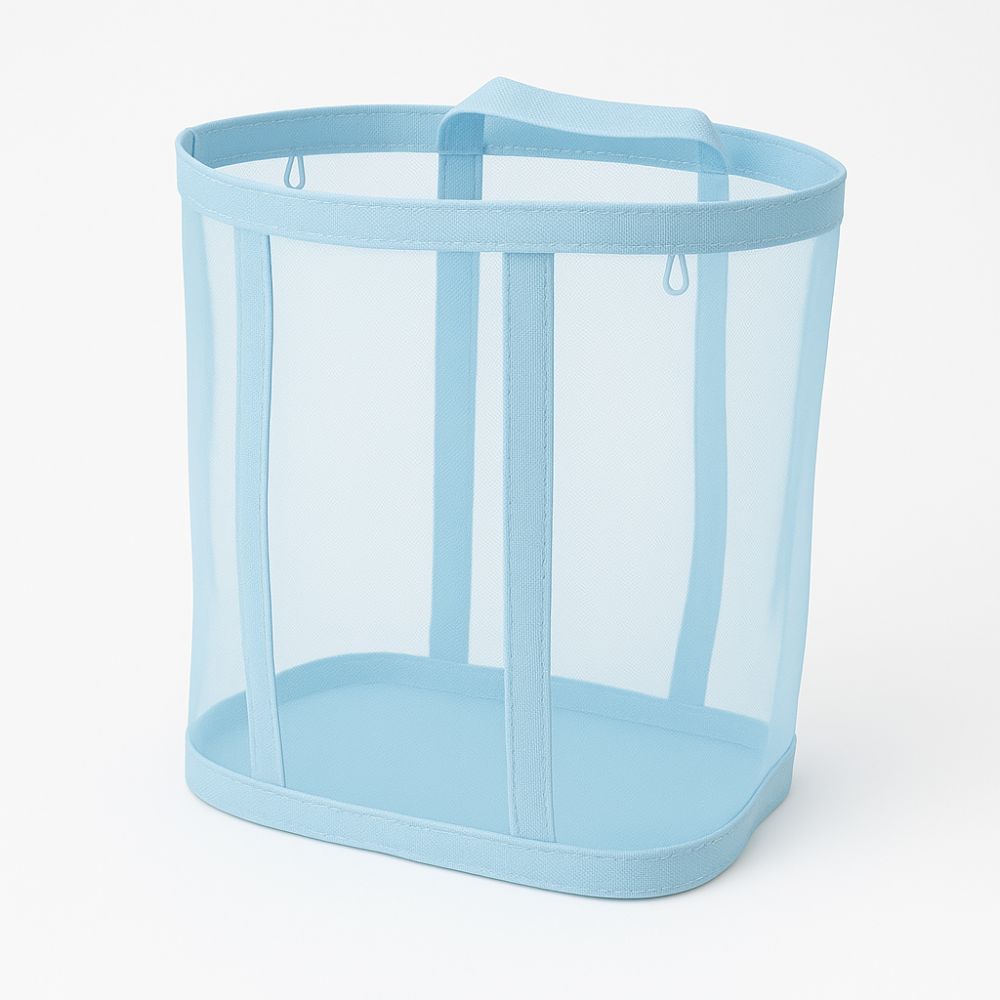 Cesta de Ropa de Malla Plegable