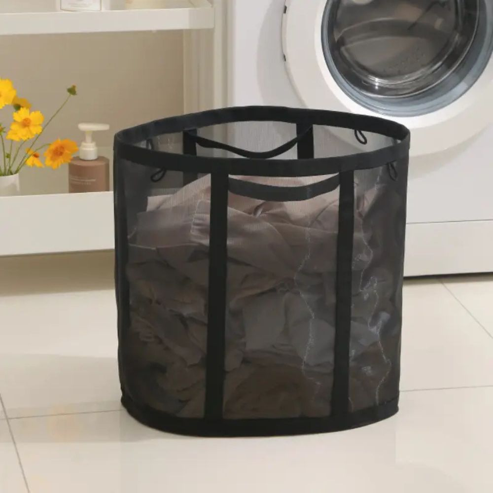 Cesta de Ropa de Malla Plegable