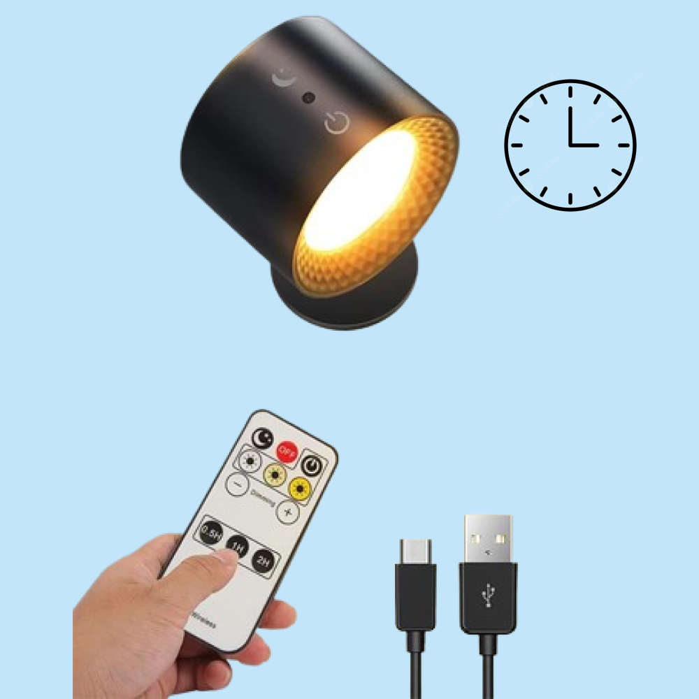 Lámpara a batería con temporizador