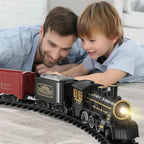 FESTITRAIN – Set de tren eléctrico navideño con vías flexibles