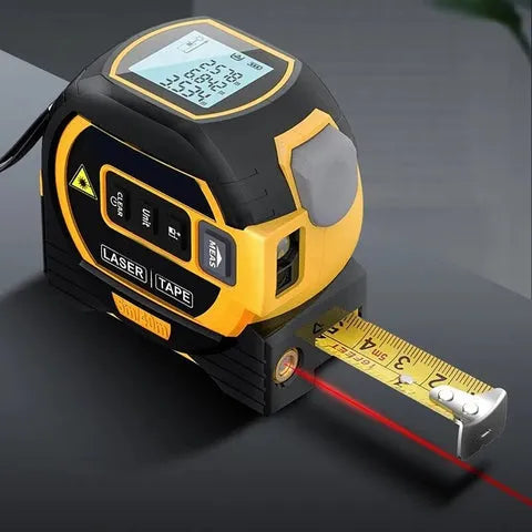 Cinta métrica láser 3 en 1 – precisión e innovación