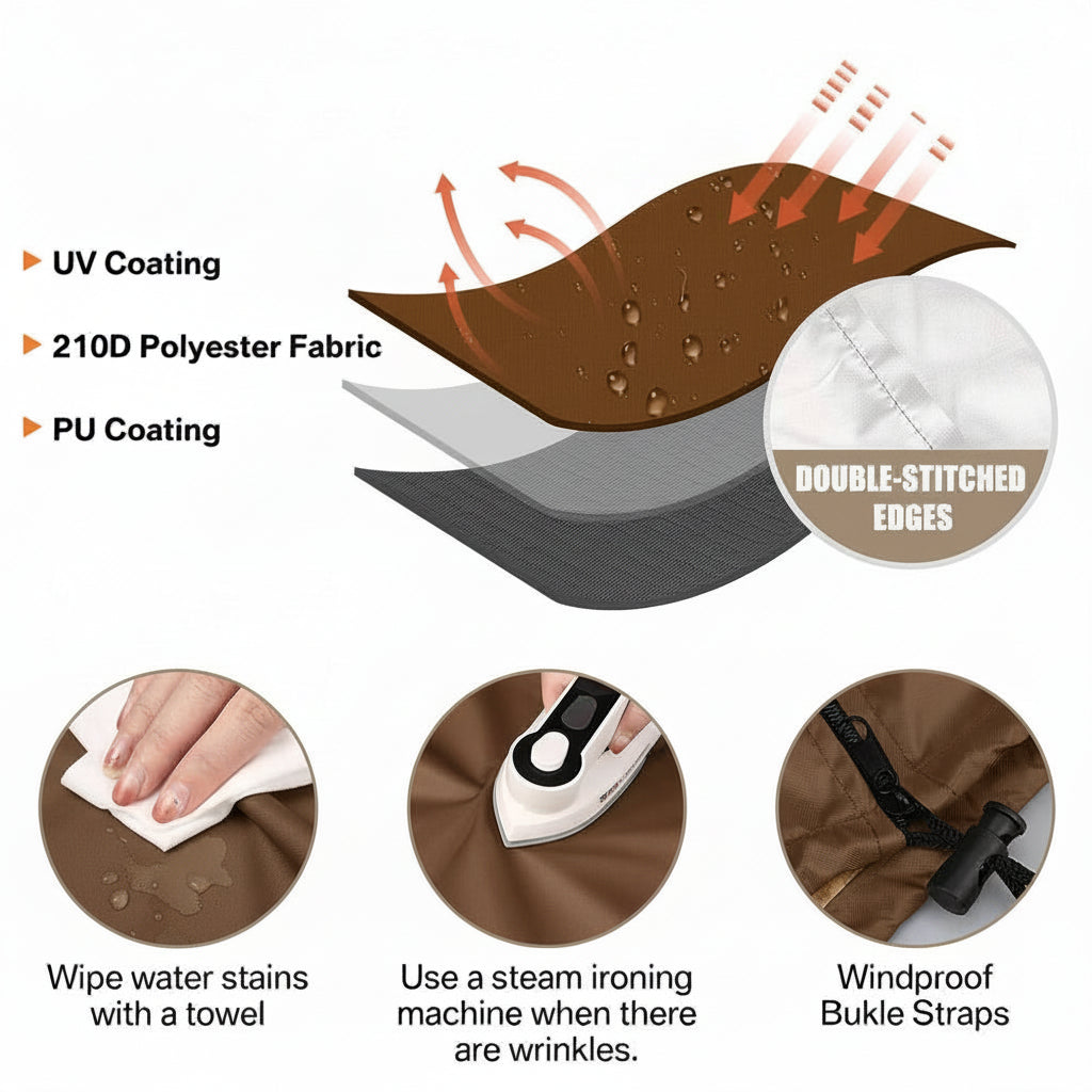 GARDENARMOR – Protección impermeable para sillas colgantes en exteriores