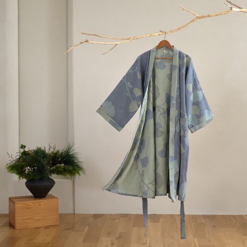 KIMONARA – Kimono-bañador de algodón orgánico para comodidad diaria transpirable