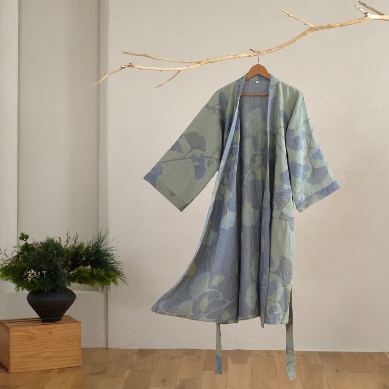 KIMONARA – Kimono-bañador de algodón orgánico para comodidad diaria transpirable