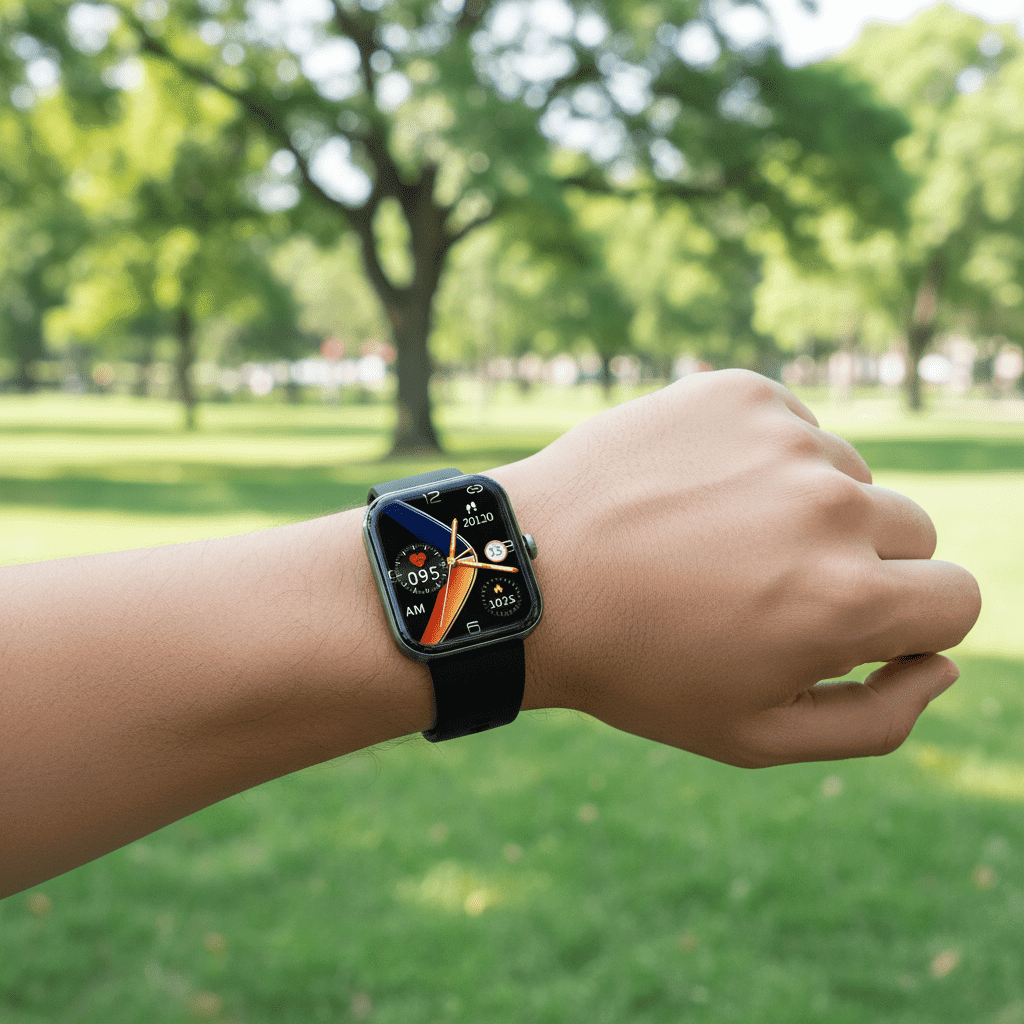 Reloj de glucosa – Reloj de salud – Medición indolora de glucosa en sangre y funciones vitales en tiempo real
