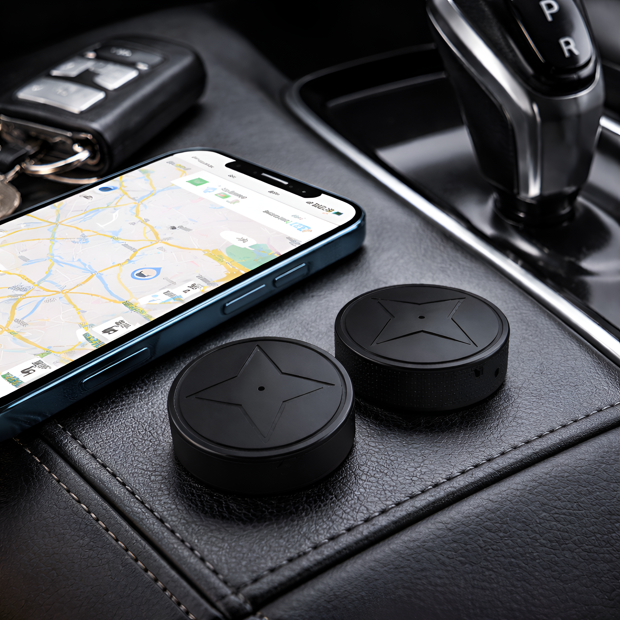 Rufina - Rastreador GPS portátil 2G: Rastreador de vehículos en tiempo real con funciones antirrobo