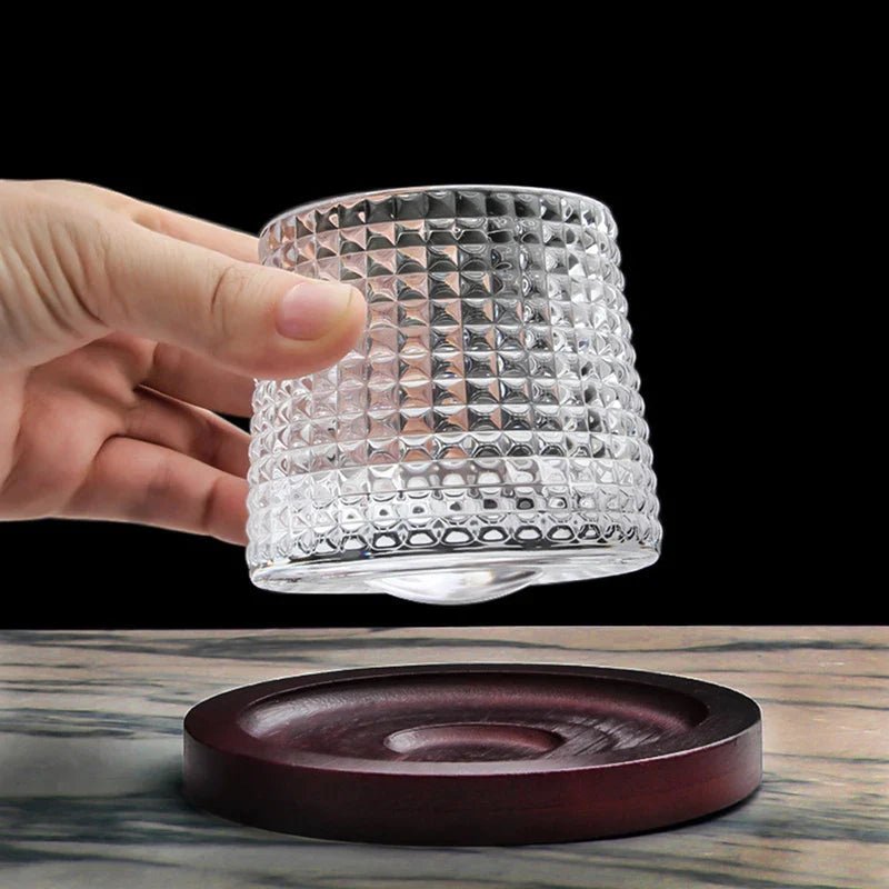 SPINSPIRIT - Copas de whisky giratorias para un toque refinado