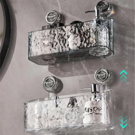 Estante práctico para pared sin perforación para baño