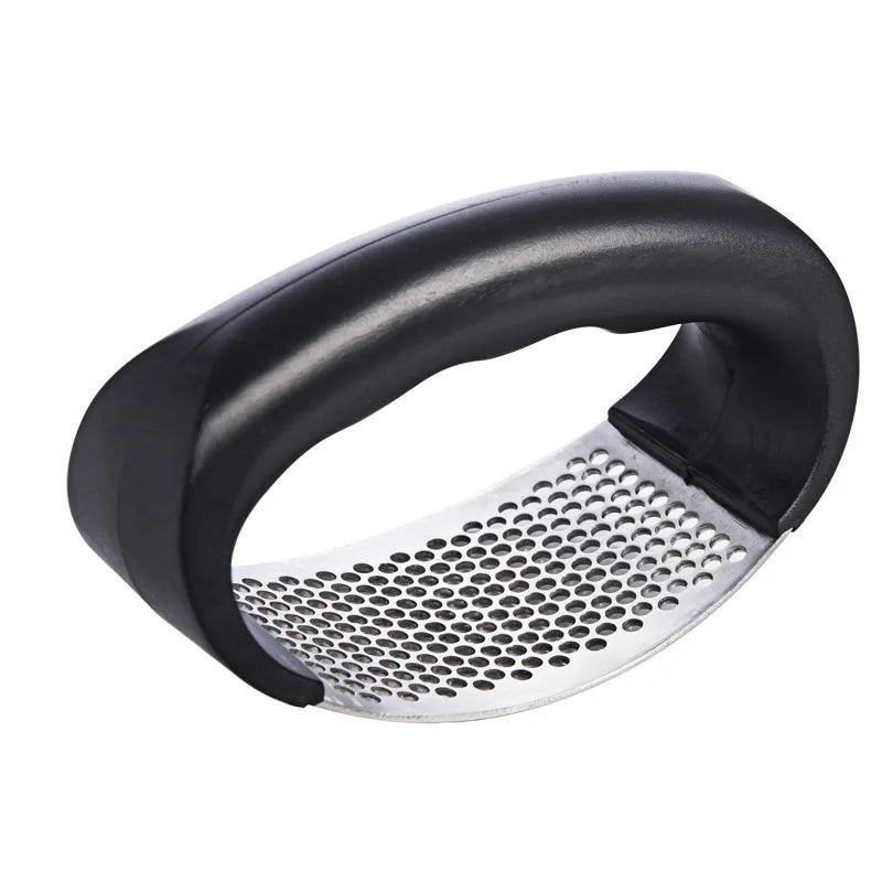 GarlicForce – prensa de ajo de acero inoxidable – fácil y rápida extracción – herramienta duradera y confiable para la cocina