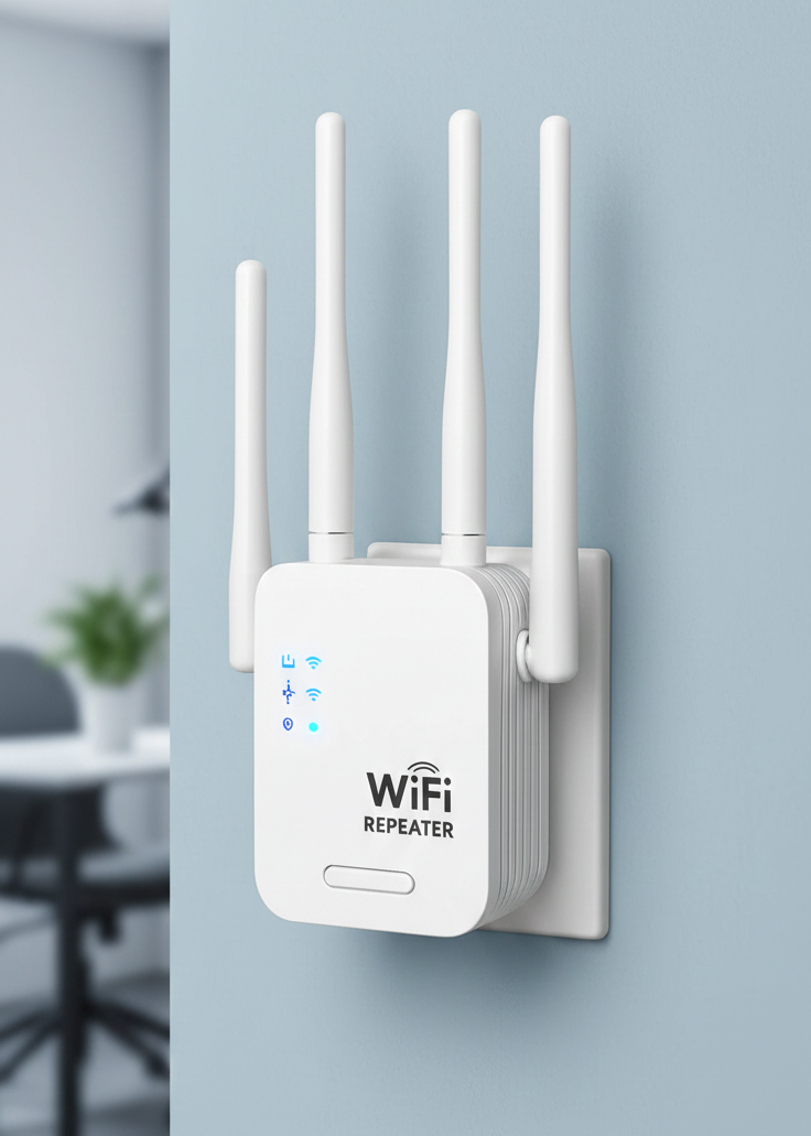 Amplificador WiFi Exterior de Larga Distancia